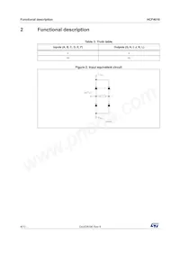 HCF4010M013TR Datasheet Page 4