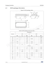 HCF4010M013TR Datasheet Page 10