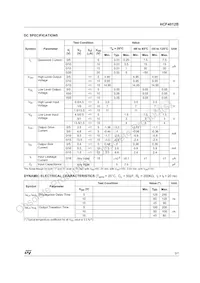 HCF4012M013TR Datasheet Pagina 3
