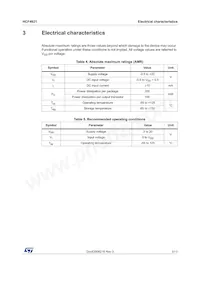 HCF4021BM1 Datasheet Pagina 5