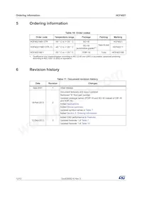HCF4021BM1 Datasheet Page 12
