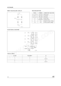 HCF4042M013TR Datasheet Page 2