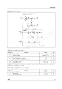 HCF4042M013TR Datasheet Page 3