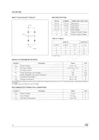 HCF4075M013TR Datasheet Page 2