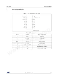 HCF4094M013TR Datasheet Page 3