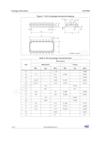HCF4094M013TR Datasheet Page 14