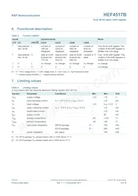 HEF4517BP Datasheet Page 5