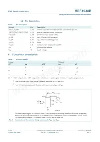 HEF4938BT Datasheet Page 4