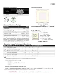 HV528K6-G Datasheet Page 2