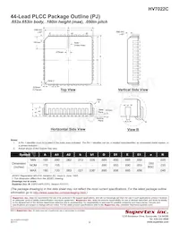 HV7022PJ-C-G Datenblatt Seite 9