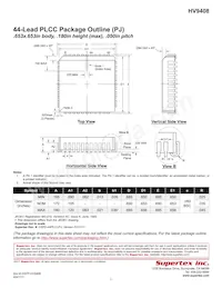 HV9408PJ-G Datenblatt Seite 7
