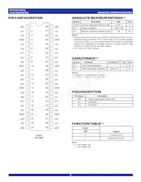 IDT74FST163244PAG8 Datasheet Page 2