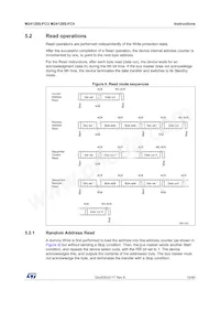 M24128S-FCU6T/T Datasheet Page 19