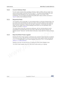 M24128S-FCU6T/T Datasheet Page 20