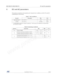 M24128S-FCU6T/T Datasheet Page 23