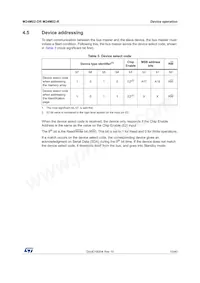M24M02-DRCS6TP/K數據表 頁面 13