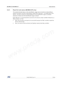 M24M02-DRCS6TP/K Datasheet Pagina 21