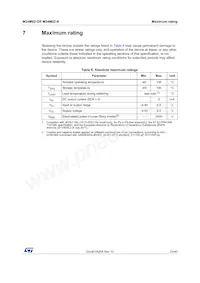 M24M02-DRCS6TP/K Datasheet Pagina 23