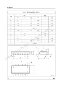M74HC02TTR Datasheet Pagina 6