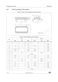 M74HC04TTR Datasheet Page 10