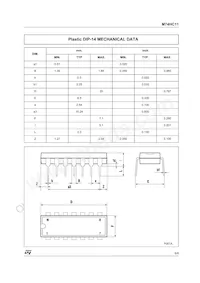 M74HC11TTR Datasheet Page 5