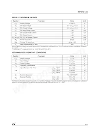 M74HC123RM13TR Datasheet Page 5