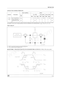 M74HC138TTR Datasheet Page 5
