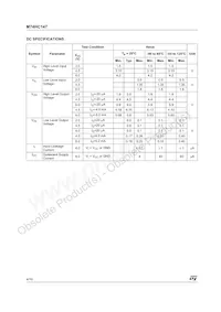 M74HC147RM13TR Datasheet Page 4