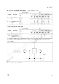 M74HC147RM13TR Datasheet Page 5