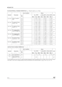 M74HC151TTR數據表 頁面 6