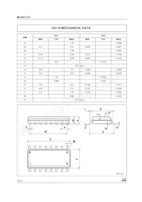 M74HC151TTR Datasheet Page 10