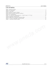 M74HC151YTTR Datasheet Page 3