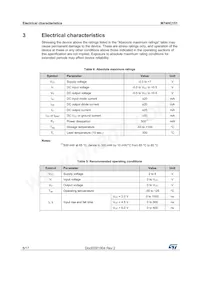 M74HC151YTTR Datasheet Page 8
