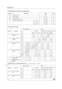 M74HC155RM13TR Datenblatt Seite 4
