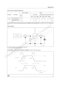 M74HC157B1R Datasheet Pagina 5
