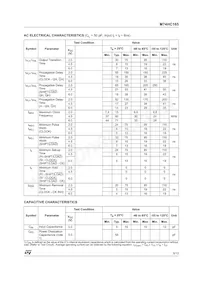 M74HC165RM13TR Datasheet Page 5