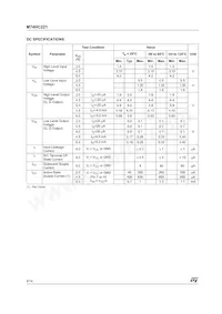 M74HC221RM13TR Datasheet Page 6