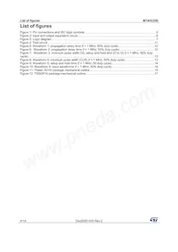 M74HC259RM13TR Datasheet Page 4