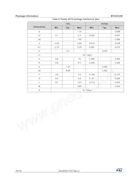 M74HC259RM13TR Datasheet Page 16