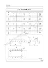 M74HC266B1R Datasheet Page 6