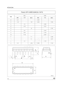 M74HC280B1R Datasheet Page 6
