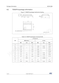 M74HC280RM13TR Datasheet Page 12