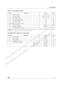 M74HC298B1R Datasheet Page 3