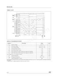 M74HC299B1R Datasheet Page 4