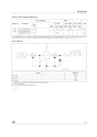 M74HC299B1R Datasheet Page 7