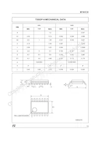 M74HC30RM13TR Datenblatt Seite 7