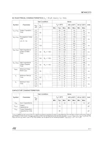 M74HC373TTR Datasheet Pagina 5