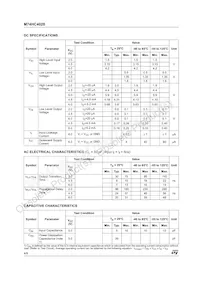 M74HC4028B1R Datasheet Page 4