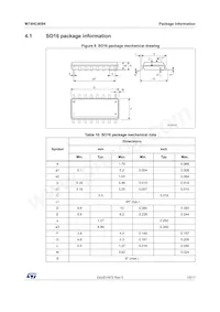 M74HC4094B1R Datasheet Page 13