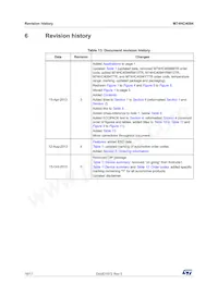 M74HC4094B1R Datasheet Page 16